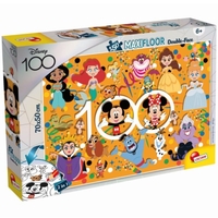 Детски пъзел Lisciani MAXI FLOOR Disney 100, 150 части