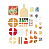 Детска дървена количка за пица Melissa and Doug 32201