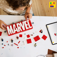 LEGO® Marvel Лого на MARVEL и минифигури 76313