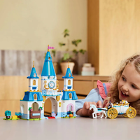 LEGO® Disney Princess Дворецът и каретата на Пепеляшка 43275