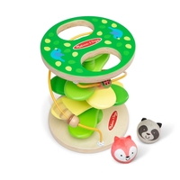 Бебешка играчка Melissa and Doug Дървена кула лабиринт с мъниста 30735