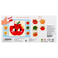 Двулицев когнитивен пъзел Raya Toys, 27 ч. с рамка