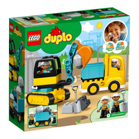 LEGO® DUPLO® Камион и екскватор с вериги 10931