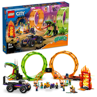 LEGO® City Stuntz Арена за каскади с два лупинга 60339