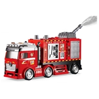 Пожарна кола Raya Toys, с вода, звук и светлина