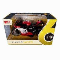 Мотор Ducati Raya Toys Classical moto, със звук и светлина, 1:12