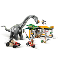 LEGO® Jurassic World Мисия за проследяване на раптор и титанозавър 76973