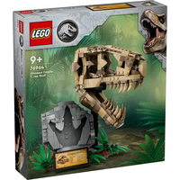 LEGO® Jurassic World Вкаменелости от динозаври: череп на тиранозавър рекс 76964