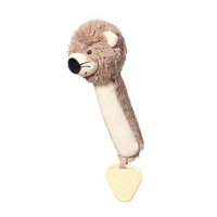 Плюшена играчка Babyono Писукаща с гризалка Маги 738