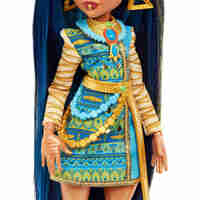 Кукла Mattel Monster High Cleo De Nile с аксесоари и домашен любимец