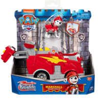 Трансформиращо превозно средство с фигурка Spin Master Paw Patrol Rescue Knights Marshall 20135918