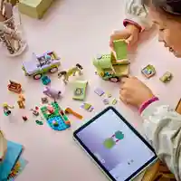 LEGO® Friends Ремарке за кон и бебе жребче 42695