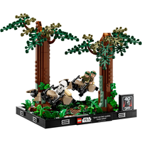LEGO® Star Wars™ Диорама на преследването на Ендор 75353