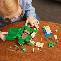 LEGO® Minecraft® Къща на плажа на костенурките 21254
