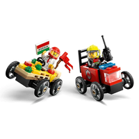 LEGO® City Кола за пица срещу пожарна кола 60458