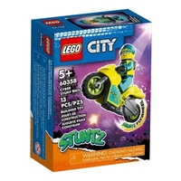 LEGO® City Stuntz Кибер каскадьорски мотоциклет 60358