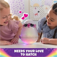 Интерактивна играчка изненада в яйце Spin Master Hatchimals Alive Mystery Hatch Pufficorn, със светлини и звуци