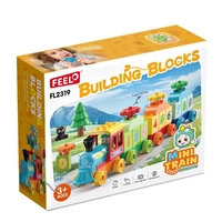 Конструктор Feelo Мини влакче с цифри, 56 ч.