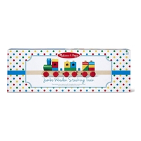 Дървен шарен влак Melissa and Doug 40544