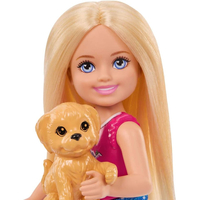 Игрален комплект Mattel Barbie Къмпинг, кукла Chelsea и аксесоари, JJV61