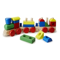 Дървен влак низанка Melissa and Doug 10572