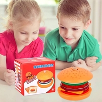 Дървена играчка Raya Toys Направи хамбургер