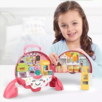 Игрален комплект сладкарница Raya Toys в раница, 39 части