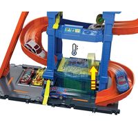 Писта Mattel Hot Wheels Автомивка с тунел, с количка