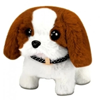Интерактивно кученце Raya Toys Lovely Pet, с клетка кит и аксесоари