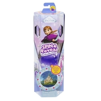 Кукла Mattel Disney Frozen Anna Spin & Reveal, с аксесоари