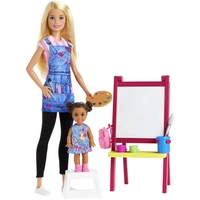 Комплект Mattel BARBIE Учител по рисуване