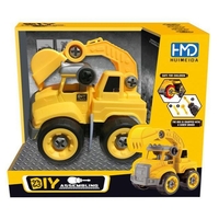 Строителна машина за игра Raya Toys DIY за сглобяване