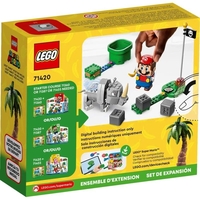 LEGO® Super Mario™ Комплект с допълнения Носорогът Рамби 71420