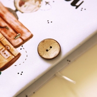 Подвързия за книга - Светът е твой - куфари