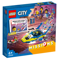 LEGO® City Мисии на детективите от водната полиция 60355