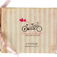 Луксозна картичка за сватба - Тандем