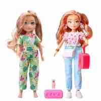 Кукла Raya Toys GLO-UP Girls Show Your GLO, с аксесоари и маска за лице