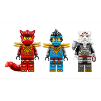 LEGO® NINJAGO® Зилвар и Гримтак чудовището дракон 71863