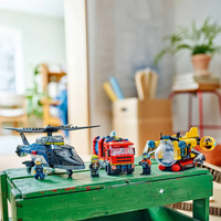 LEGO® City Хеликоптер, пожарна кола и подводница 60462
