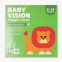 Бебешки карти за визуална стимулация Raya Toys, 0-12 м.