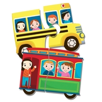 Бебешки пъзел Lisciani Carotina Baby Дуо град