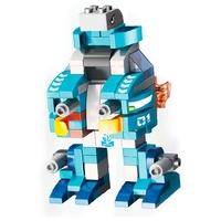 Конструктор 4в1 Feelo Police Car, 182 ч.