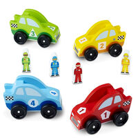 Комплект дървени състезателни колички Melissa and Doug 10706