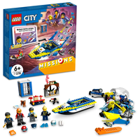 LEGO® City Мисии на детективите от водната полиция 60355