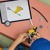 LEGO® Technic Жълт мотоциклет 42225