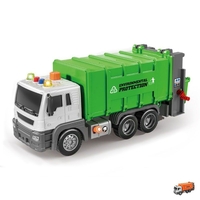 Детски боклукчийски камион Raya Toys Truck Car с музика и светлини, 1:16
