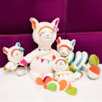 Играчка за легло, кошара и количка Babyono ламата Зиги 718