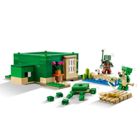 LEGO® Minecraft® Къща на плажа на костенурките 21254