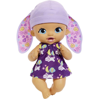 Кукла бебе Mattel My Garden Baby Brush & Smile Little Bunny Baby Зайче с 3 аксесоара, 30 см.