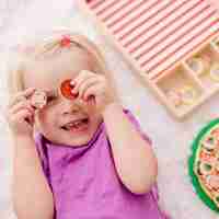 Дървен игрален комплект Melissa and Doug Пица парти